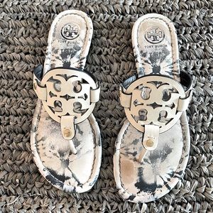 Tory Burch Miller Sandal White